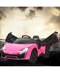 Sugift 12V 2.4G Rc Electric Vehicle with Lights