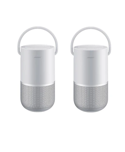 Bose 2x Portable Home Speaker, Luxe Silver