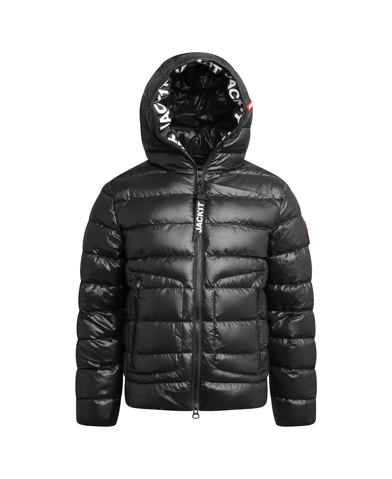 JACK1T Men's R4D Tramline Hooded Puffer Jacket