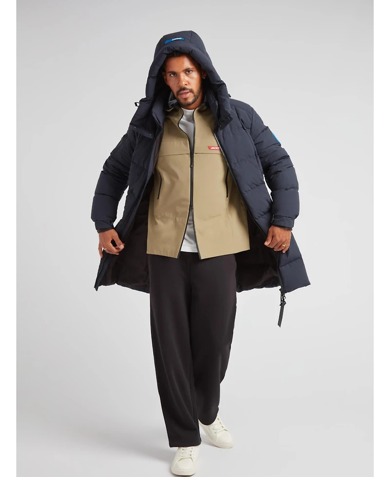 JACK1T Men's Ez Hooded Boxed Puffer Coat