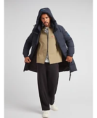 JACK1T Men's Ez Hooded Boxed Puffer Coat