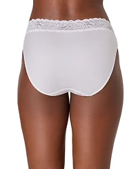 Maidenform Women's Everyday Pretty Lace Hi Cut Brief Panty