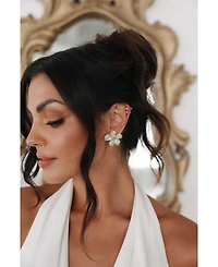 Untamed Petals Elodie Baroque Stud Earrings