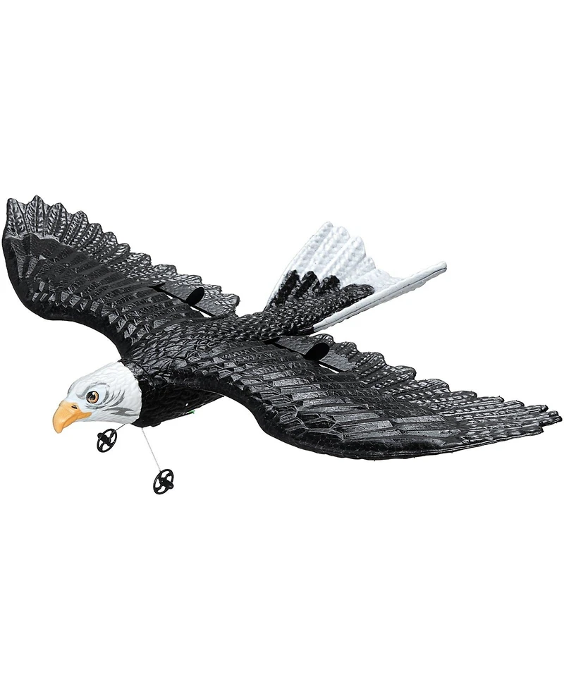 Mecale Rc Plane, 2.4GHz 2-Channel Eagle Airplane with 6-Axis Gyro, 2 Batteries, Ready-to-Fly Glider