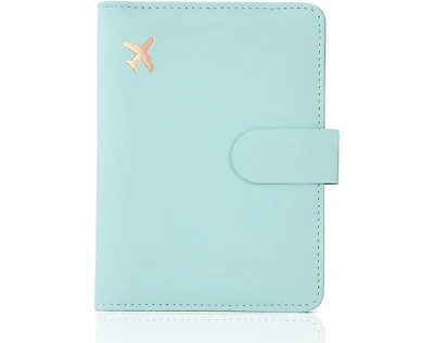 3p Experts Passport Storage Wallet – 6 Slots, Teal Travel Organize