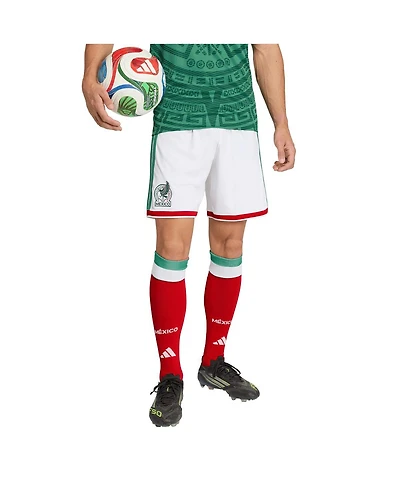 Adidas Men's White Mexico National Team Fifa x World Cup 2026 Replica Shorts