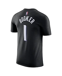 Jordan Men's and Women's Devin Booker Black Phoenix Suns Name Number T-Shirt - Statement Edition
