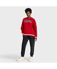 Women's Red Georgia Bulldogs Oversized Legacy Phoenix Sweatshirt