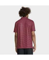 Nike Men's Crimson Alabama Tide 2025 Coaches Premium Tour Stripe Dri-fit Polo Shirt