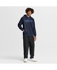 Jordan Men's Navy North Carolina Tar Heels 2025 Courtside Basketball Practice Raglan Dri-fit Hoodie