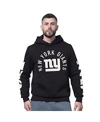Starter Men's Black New York Giants Handoff Fleece Hoodie Sweatshirt
