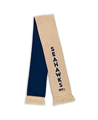 Wear by Erin Andrews Women's Seattle Seahawks Tonal Microcheck Scarf Glove Set
