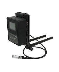 Core Swx 15mm Rail Mount Cheese Plate with V-Mount Battery Plate and 10" 2-Pin Coil Cable for Red Komodo