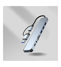3pExperts 8-in-1 Usb C Hub New Type-c Adapter