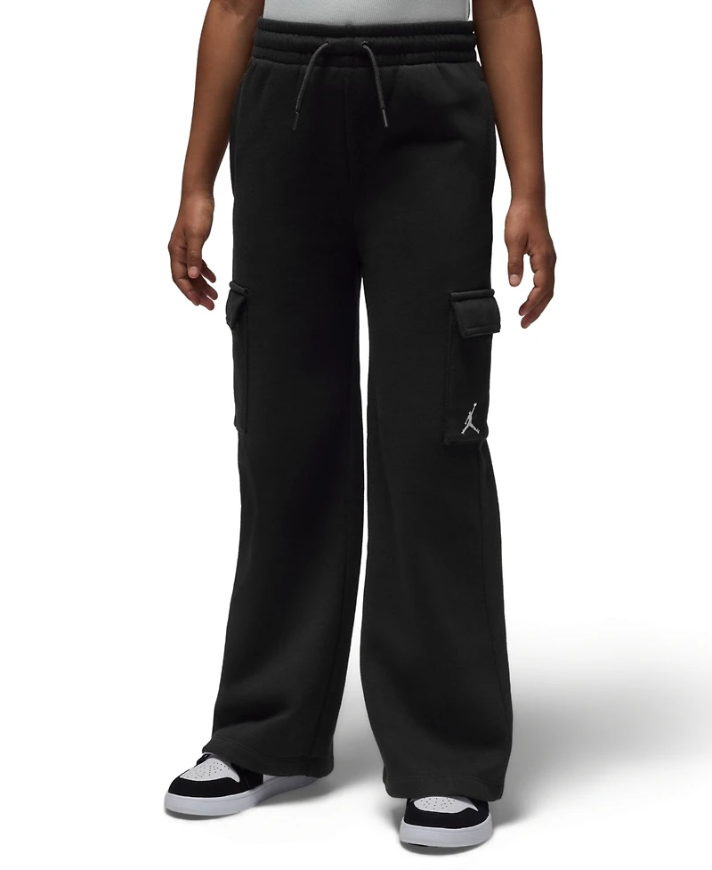 Jordan Big Girls Brooklyn Fleece Cargo Pants