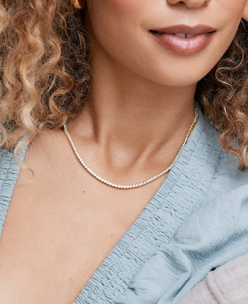 brook & york Georgina Tennis Necklace