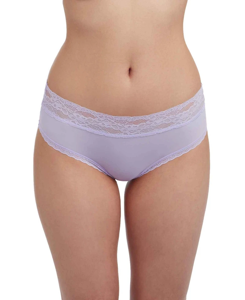 Skarlett Blue Women's Goddess Lace Trim Hipster 2-Pack