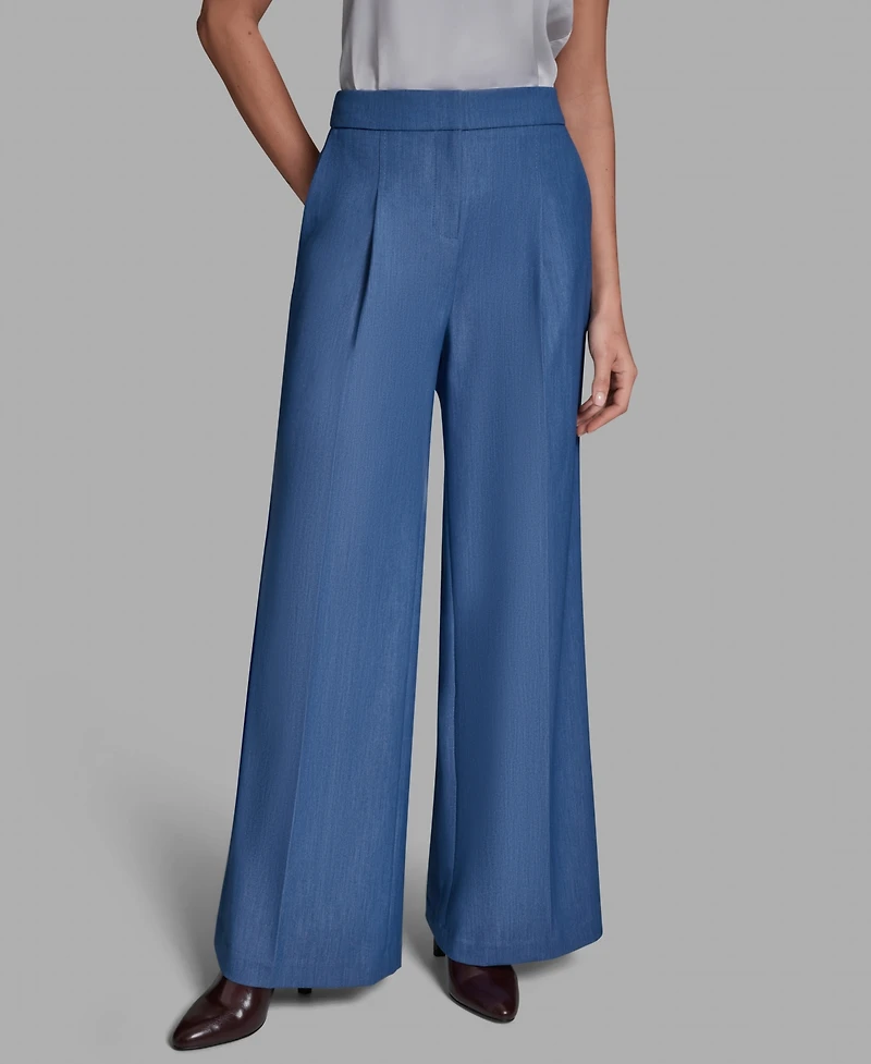 Bcbg Women's High-Rise Wide-Leg Pants