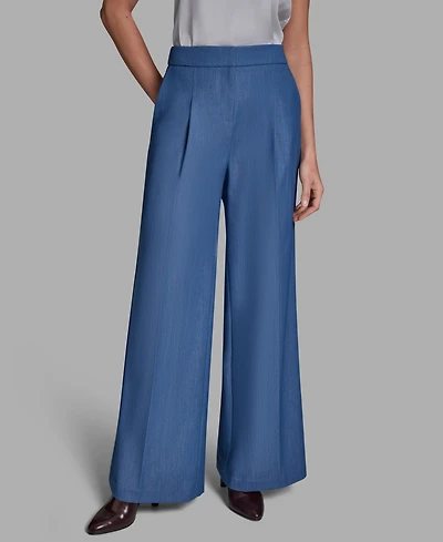 Bcbg Women's High-Rise Wide-Leg Pants