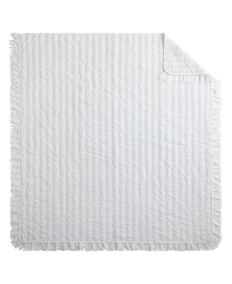 Levtex Wilhemina Stone Washed Quilted Throw, 50" x 60"