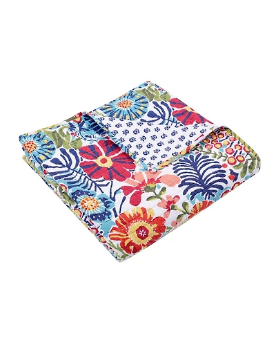 Levtex Night Garden Reversible Quilted Throw, 50" x 60"