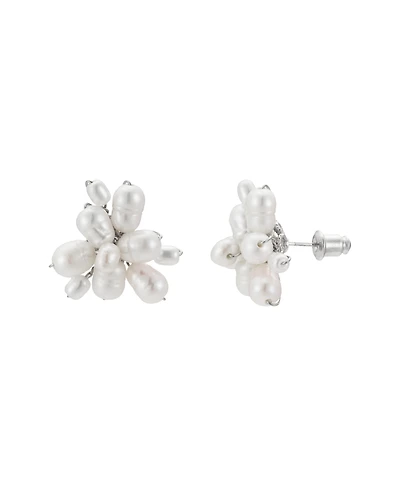 Untamed Petals Sublime Freshwater Pearl Stud Earrings