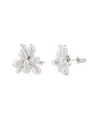 Untamed Petals Sublime Freshwater Pearl Stud Earrings