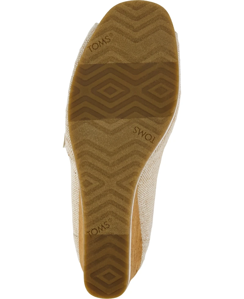 Toms Women's Essential Slip-On Wedge Sandals