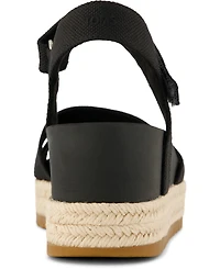 Toms Women's Alana Open Toe Wedge Sandals