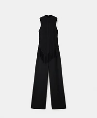 Mango Women's Fringed Jumpsuit