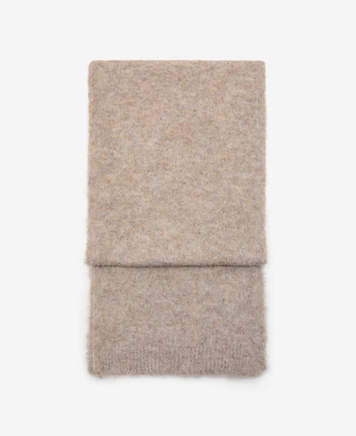 Mango Women's Plain Knitted Scarf