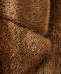 Mango Women's Fur-Effect Belt Coat