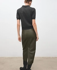 Mango Women's Polo Neck Sweater