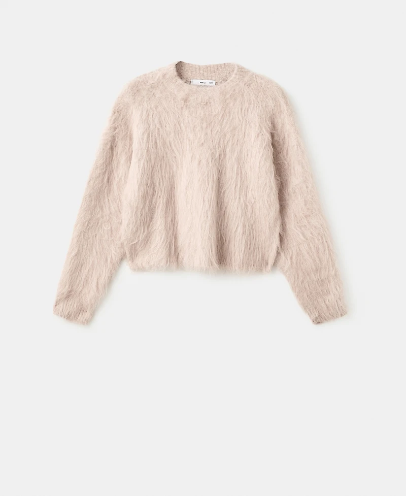 Mango Women's Fur-Effect Sweater