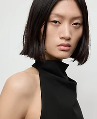 Mango Women's Open Back Halter Top