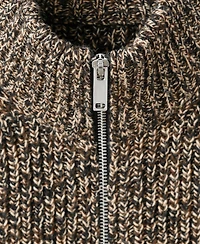 Mango Women's Speckled Zip-Up Cardigan