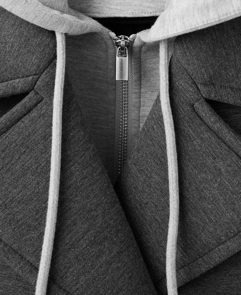 Mango Women's Combined Hooded Jacket