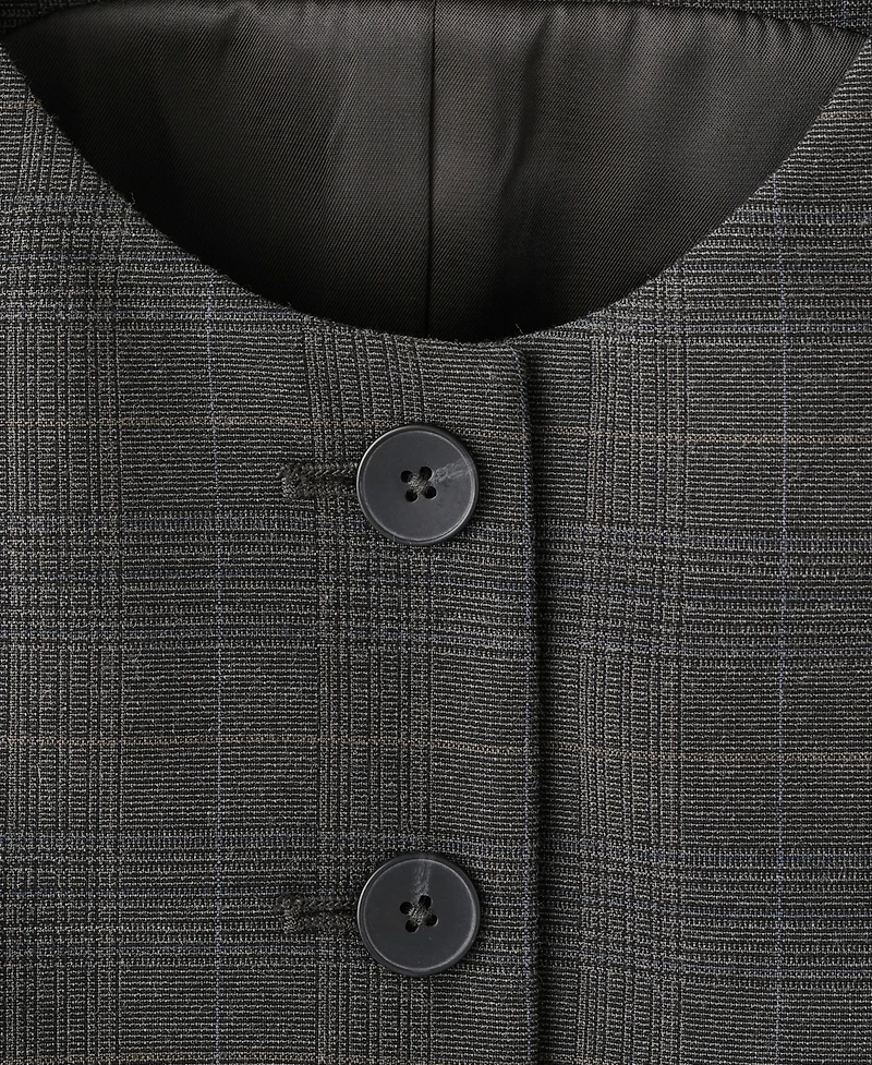 Mango Women's Check Suit Waistcoat