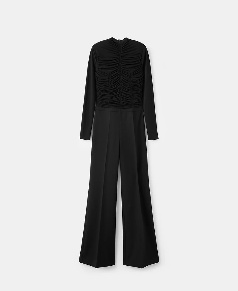 Mango Women's Combined Ruched Jumpsuit