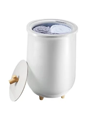 Ecooso Towel Warmers for Bathroom, Towel Warmer Bucket Auto Shut Off for Spa Fits up to 3 Oversized Bath Towels, Blankets, Clothes, Bathrobes