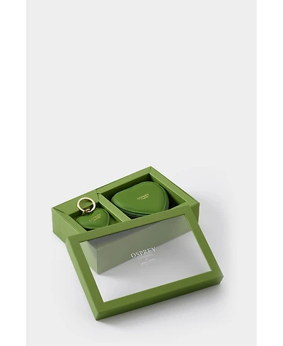 Osprey London The Tilly Leather Heart Gift Set