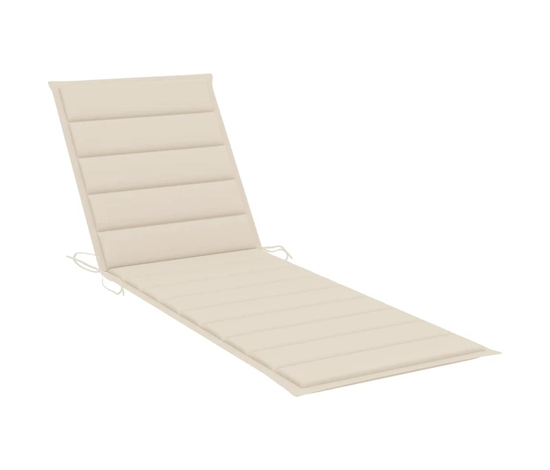 vidaXL Sun Lounger wood Solid acacia wood Standard Foldable