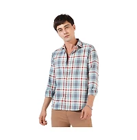 Campus Sutra Men's Multicolour Checkered Regular Fit Casual Shirt