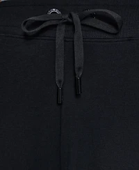 Karl Lagerfeld Paris Women's Imitation Pearl Trim Mid Rise Track Pants