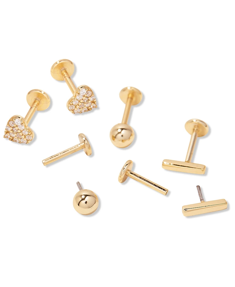 brook & york Zola Flat Back Earring Set