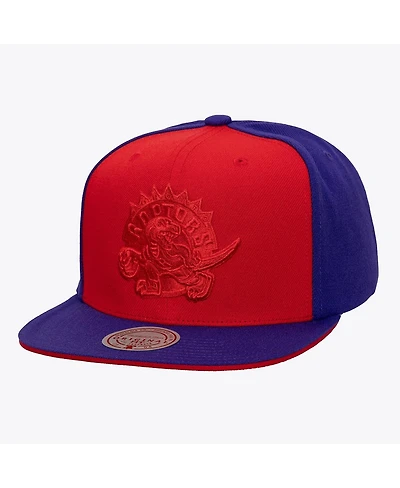 Men's Red & Purple Toronto Raptors Color Pop Snapback Hat