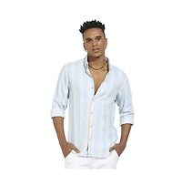Campus Sutra Men's Striped Shirt