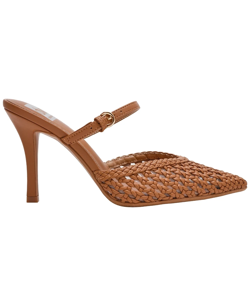Dv Dolce Vita Women's Geanie Woven Two-Piece Pointed Toe Heeled Pumps