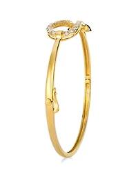 Le Vian Nude Diamond (1.05 ct. t.w.) and Chocolate Diamond (0.14 ct. t.w.) Bangle in 14k Honey Gold