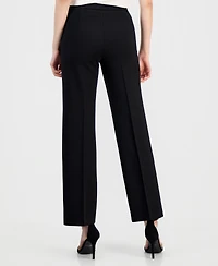 Anne Klein Women's High-Rise Pull-On Pants